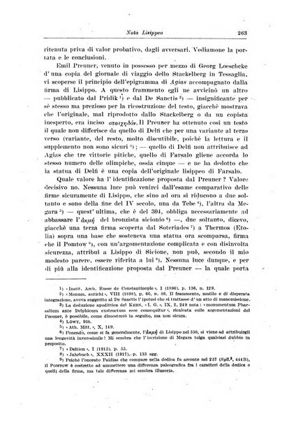 Atene e Roma bullettino della società italiana della diffusione e l'incoraggiamento degli studi classici