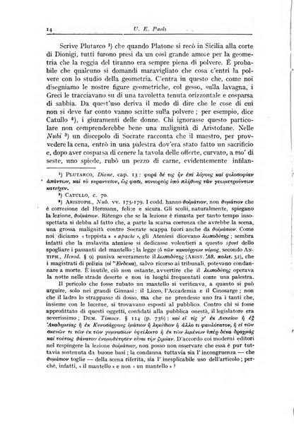 Atene e Roma bullettino della società italiana della diffusione e l'incoraggiamento degli studi classici