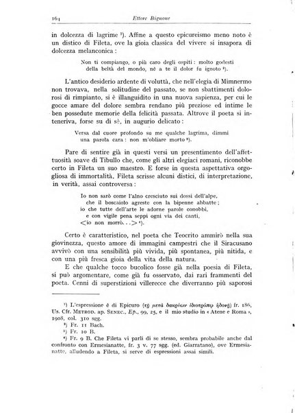 Atene e Roma bullettino della società italiana della diffusione e l'incoraggiamento degli studi classici