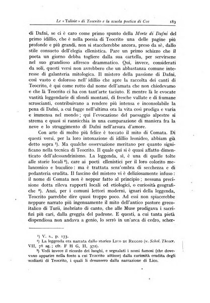 Atene e Roma bullettino della società italiana della diffusione e l'incoraggiamento degli studi classici