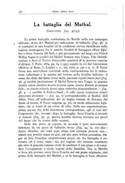 Atene e Roma bullettino della società italiana della diffusione e l'incoraggiamento degli studi classici