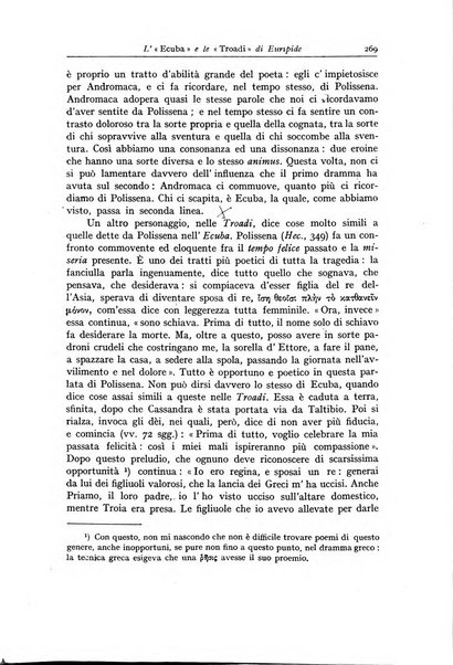 Atene e Roma bullettino della società italiana della diffusione e l'incoraggiamento degli studi classici