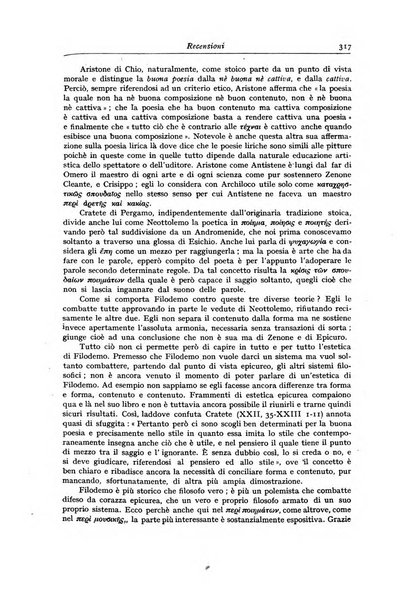 Atene e Roma bullettino della società italiana della diffusione e l'incoraggiamento degli studi classici