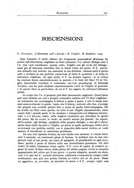 Atene e Roma bullettino della società italiana della diffusione e l'incoraggiamento degli studi classici