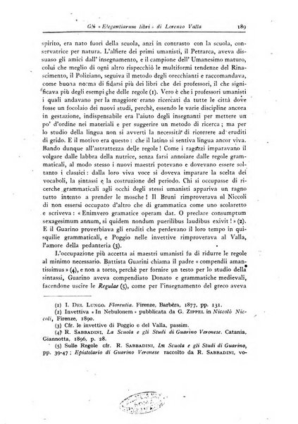 Atene e Roma bullettino della società italiana della diffusione e l'incoraggiamento degli studi classici