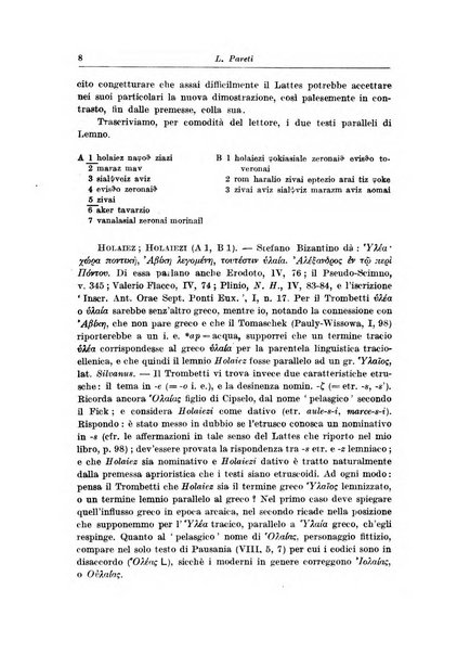 Atene e Roma bullettino della società italiana della diffusione e l'incoraggiamento degli studi classici