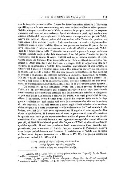 Atene e Roma bullettino della società italiana della diffusione e l'incoraggiamento degli studi classici