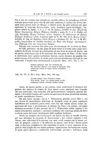 Atene e Roma bullettino della società italiana della diffusione e l'incoraggiamento degli studi classici