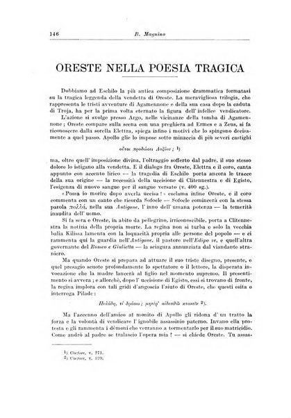 Atene e Roma bullettino della società italiana della diffusione e l'incoraggiamento degli studi classici