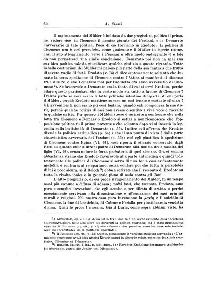 Atene e Roma bullettino della società italiana della diffusione e l'incoraggiamento degli studi classici