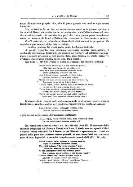 Atene e Roma bullettino della società italiana della diffusione e l'incoraggiamento degli studi classici