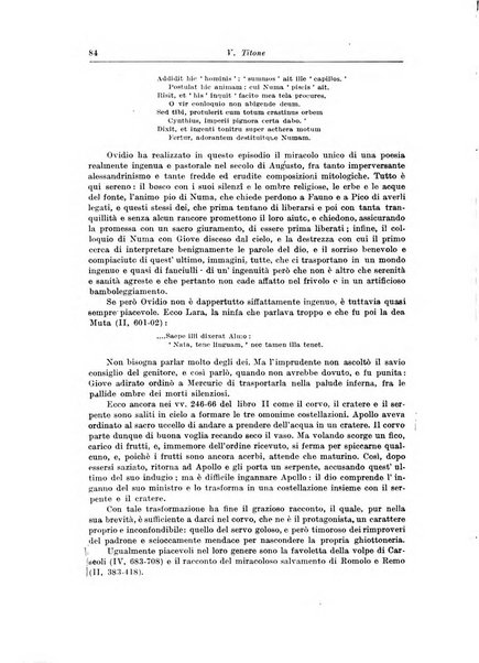 Atene e Roma bullettino della società italiana della diffusione e l'incoraggiamento degli studi classici