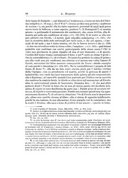 Atene e Roma bullettino della società italiana della diffusione e l'incoraggiamento degli studi classici