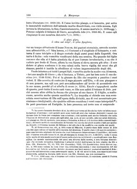 Atene e Roma bullettino della società italiana della diffusione e l'incoraggiamento degli studi classici