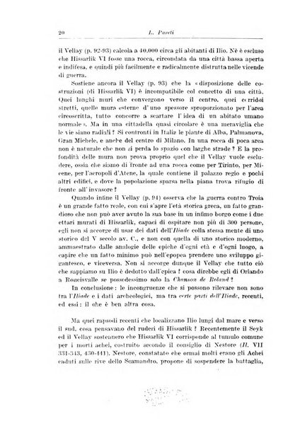 Atene e Roma bullettino della società italiana della diffusione e l'incoraggiamento degli studi classici