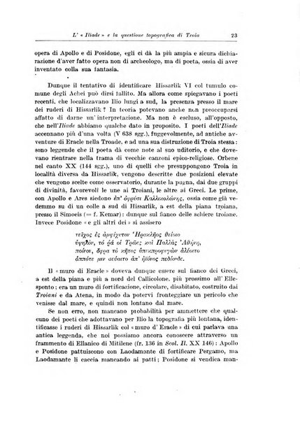 Atene e Roma bullettino della società italiana della diffusione e l'incoraggiamento degli studi classici