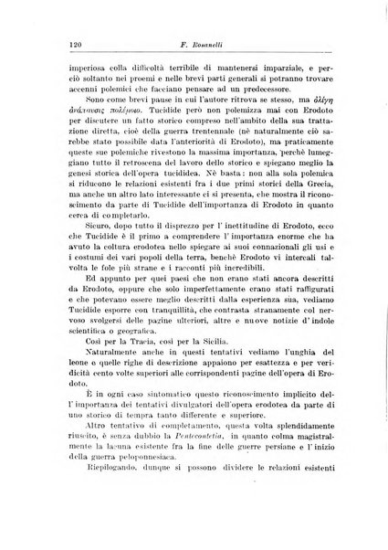 Atene e Roma bullettino della società italiana della diffusione e l'incoraggiamento degli studi classici