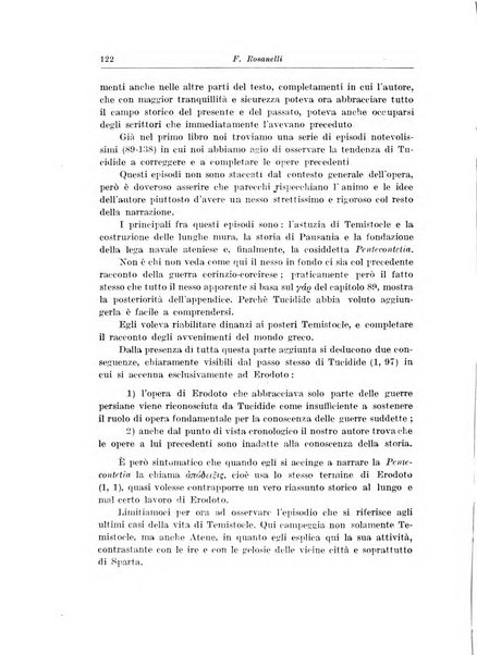 Atene e Roma bullettino della società italiana della diffusione e l'incoraggiamento degli studi classici