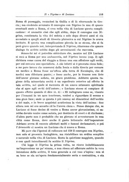 Atene e Roma bullettino della società italiana della diffusione e l'incoraggiamento degli studi classici