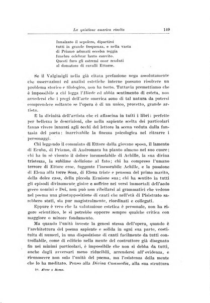 Atene e Roma bullettino della società italiana della diffusione e l'incoraggiamento degli studi classici