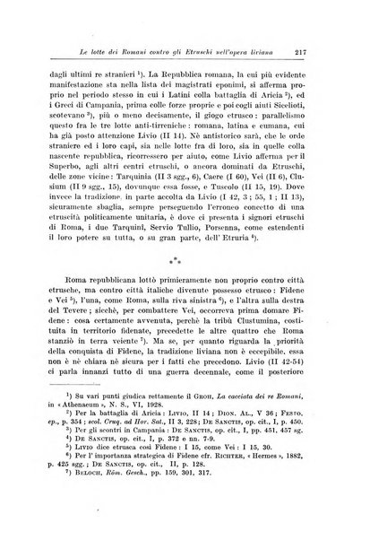 Atene e Roma bullettino della società italiana della diffusione e l'incoraggiamento degli studi classici