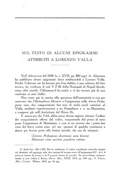 Athenaeum studi periodici di letteratura e storia