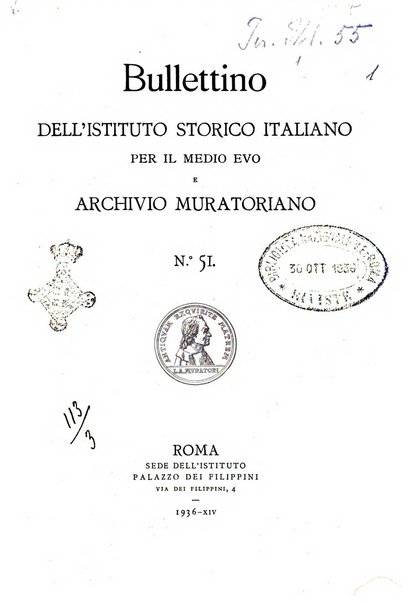 Bullettino dell'Istituto storico italiano per il Medioevo e Archivio muratoriano