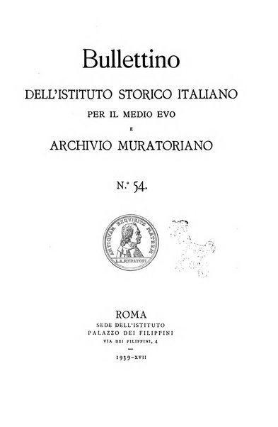 Bullettino dell'Istituto storico italiano per il Medioevo e Archivio muratoriano