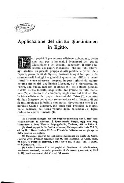 Aegyptus rivista italiana di egittologia e di papirologia