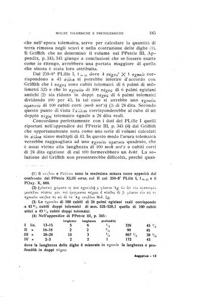 Aegyptus rivista italiana di egittologia e di papirologia