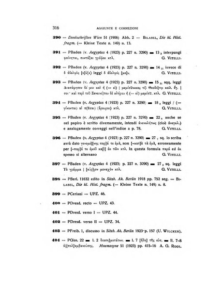 Aegyptus rivista italiana di egittologia e di papirologia