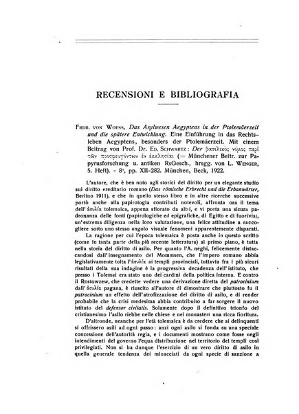 Aegyptus rivista italiana di egittologia e di papirologia