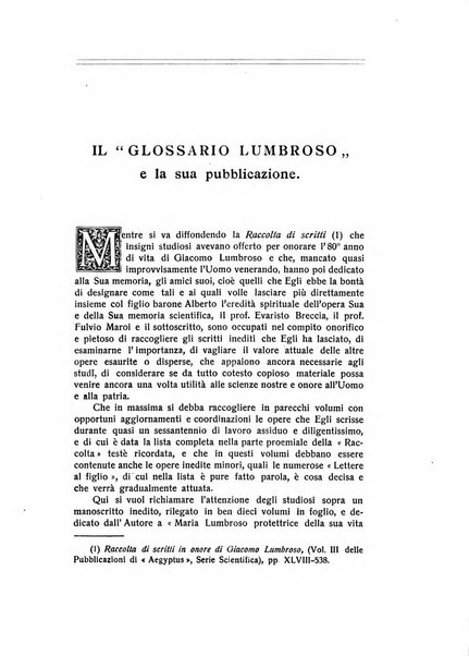 Aegyptus rivista italiana di egittologia e di papirologia