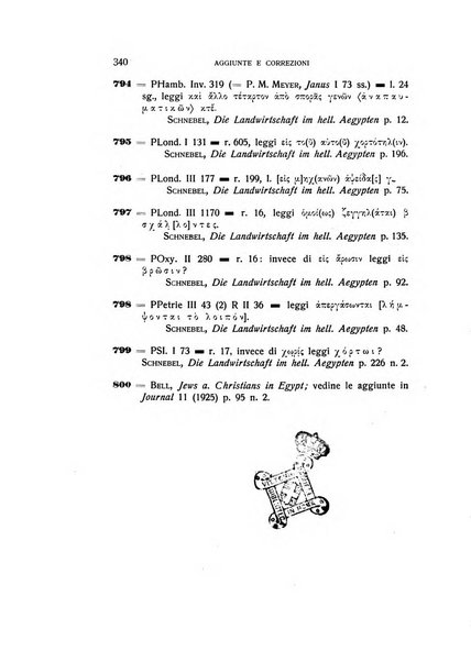 Aegyptus rivista italiana di egittologia e di papirologia