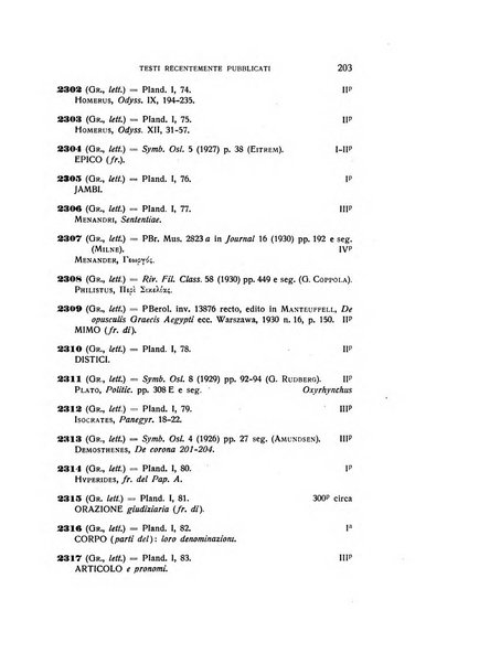 Aegyptus rivista italiana di egittologia e di papirologia