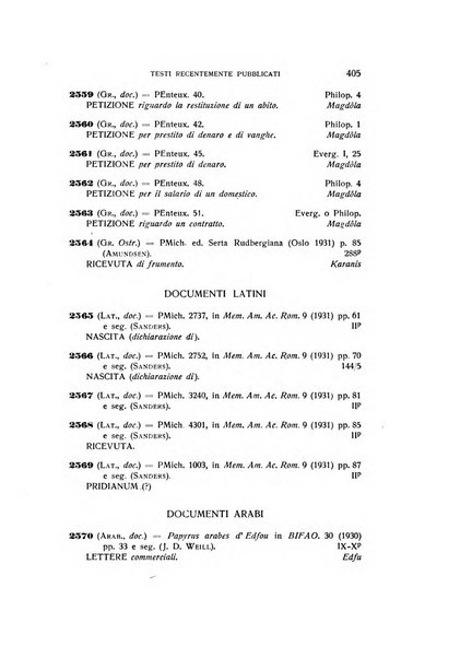 Aegyptus rivista italiana di egittologia e di papirologia