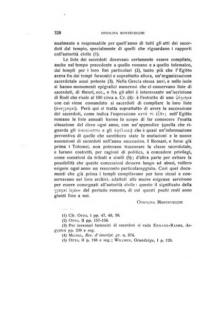 Aegyptus rivista italiana di egittologia e di papirologia