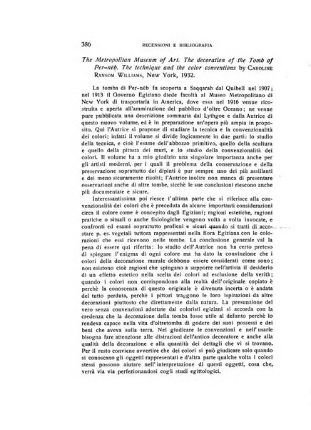 Aegyptus rivista italiana di egittologia e di papirologia