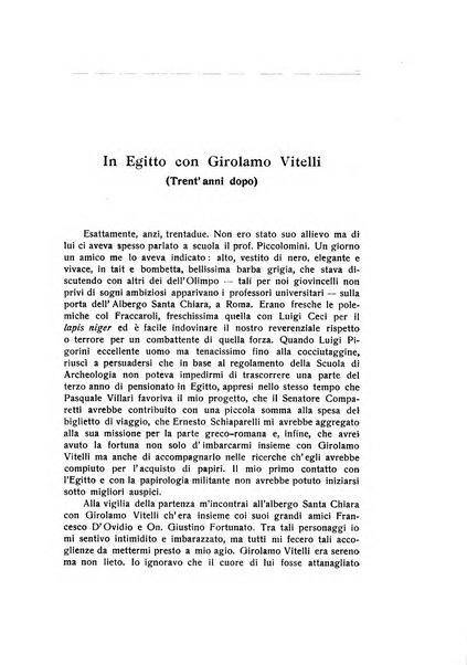 Aegyptus rivista italiana di egittologia e di papirologia