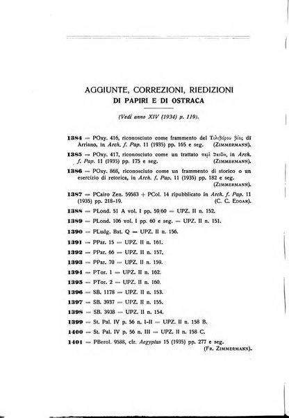 Aegyptus rivista italiana di egittologia e di papirologia