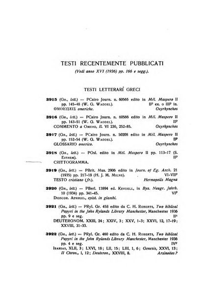 Aegyptus rivista italiana di egittologia e di papirologia