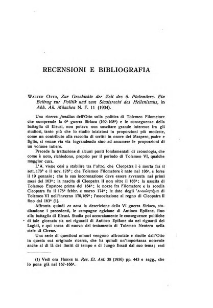 Aegyptus rivista italiana di egittologia e di papirologia