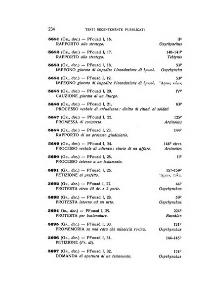 Aegyptus rivista italiana di egittologia e di papirologia