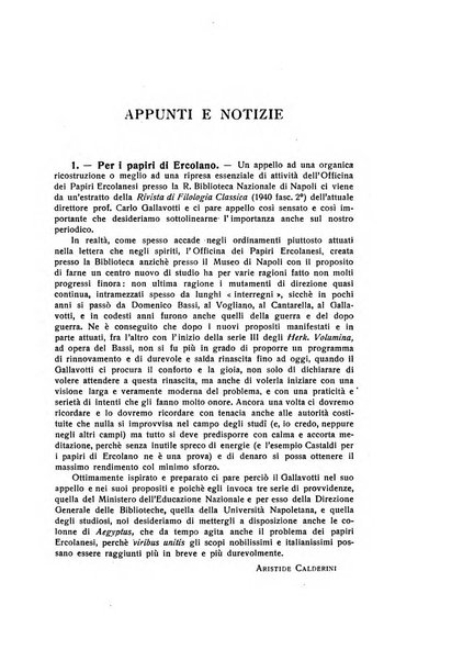 Aegyptus rivista italiana di egittologia e di papirologia