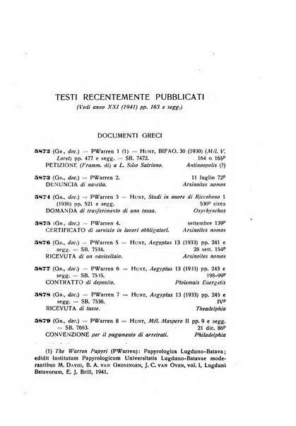 Aegyptus rivista italiana di egittologia e di papirologia