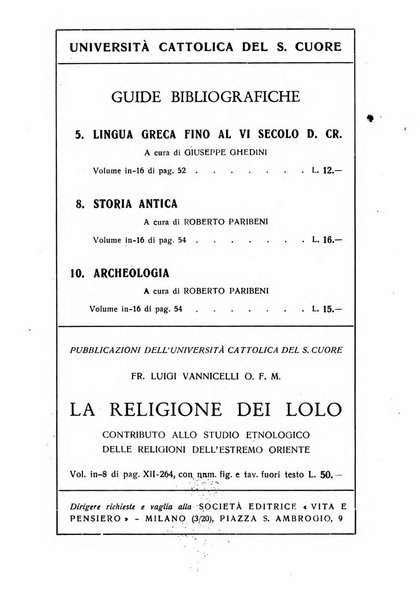 Aegyptus rivista italiana di egittologia e di papirologia