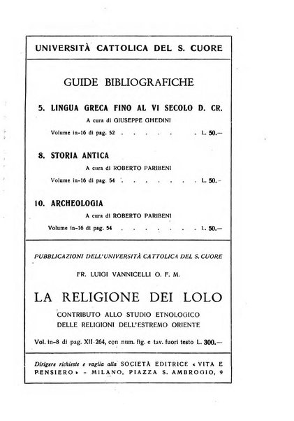 Aegyptus rivista italiana di egittologia e di papirologia