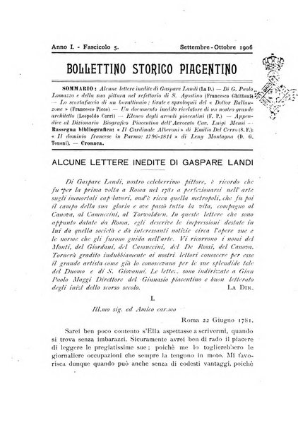 Bollettino storico piacentino