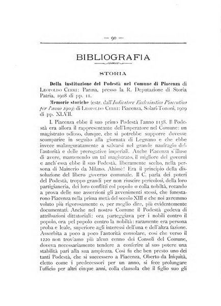 Bollettino storico piacentino