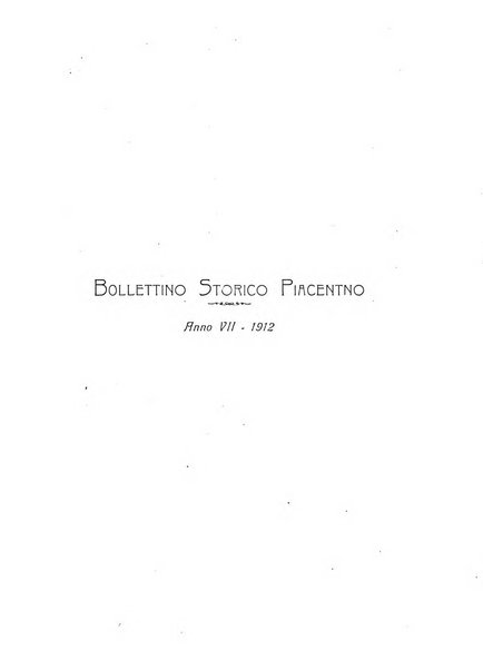 Bollettino storico piacentino